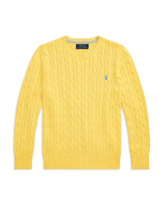Boys' Cable Knit Cotton Sweater - Little Kid, Big Kid | Bloomingdale's (US)