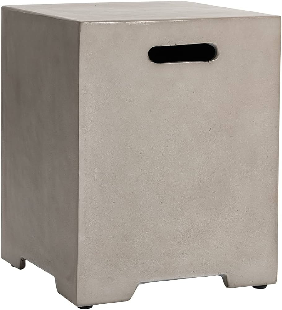 HOMPUS Propane Tank Cover Table 16 inch for Fire Table, 20lb Gallon Gas Tank Cover, Hideaway Conc... | Amazon (US)