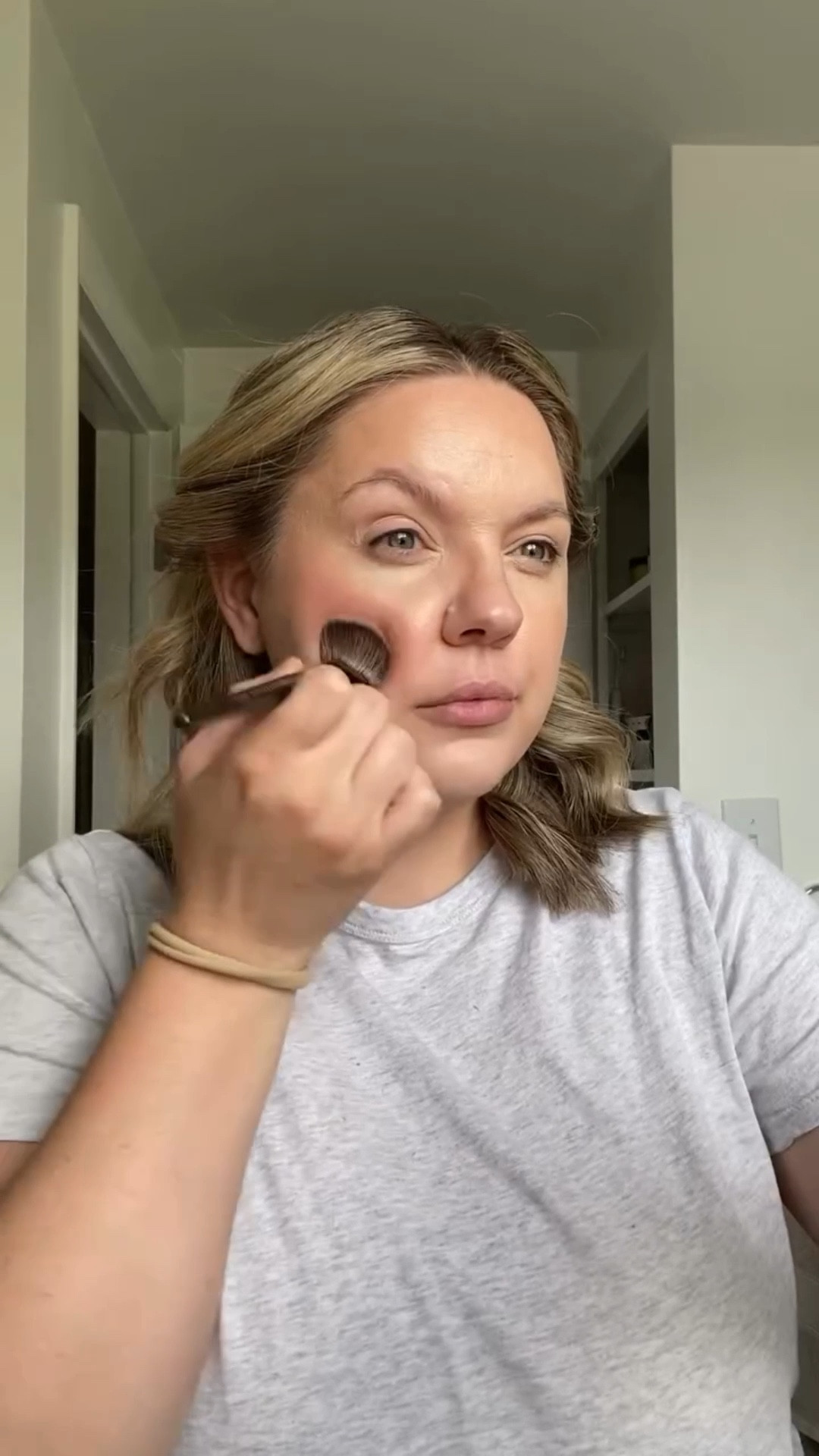 Making myself a priority has been hard lately. Some days even getting a shower feels like a struggle, when I’m trying to fit everything into slivers of time. And let’s face it, not taking care of yourself can have a huge impact on your mental health. So I’ve been trying to push myself to get ready a few days a week. 

Now, we might not be doing full glam everyday. But getting ready can consist of getting an outfit that I put effort into on. Not just the first clean thing I found. It might look like my “mom fit” with make up done. Whatever it is, it’s me taking sometime to put effort into myself. And it has been helping my confidence and to bring me back to myself.