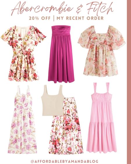 Everything at Abercrombie is 20% off 👏 Affordable by Amanda wears a M/30! Cute Vacation finds! Summer dresses #abercrombie
#ltkvideo

#LTKSeasonal #LTKFind #LTKsalealert
