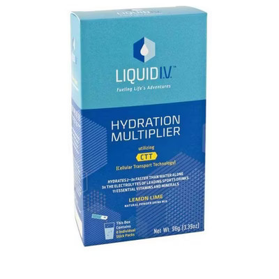 Liquid Iv Hydration Multiplier Electrolyte Lemon Lime Mix 6ct | Target