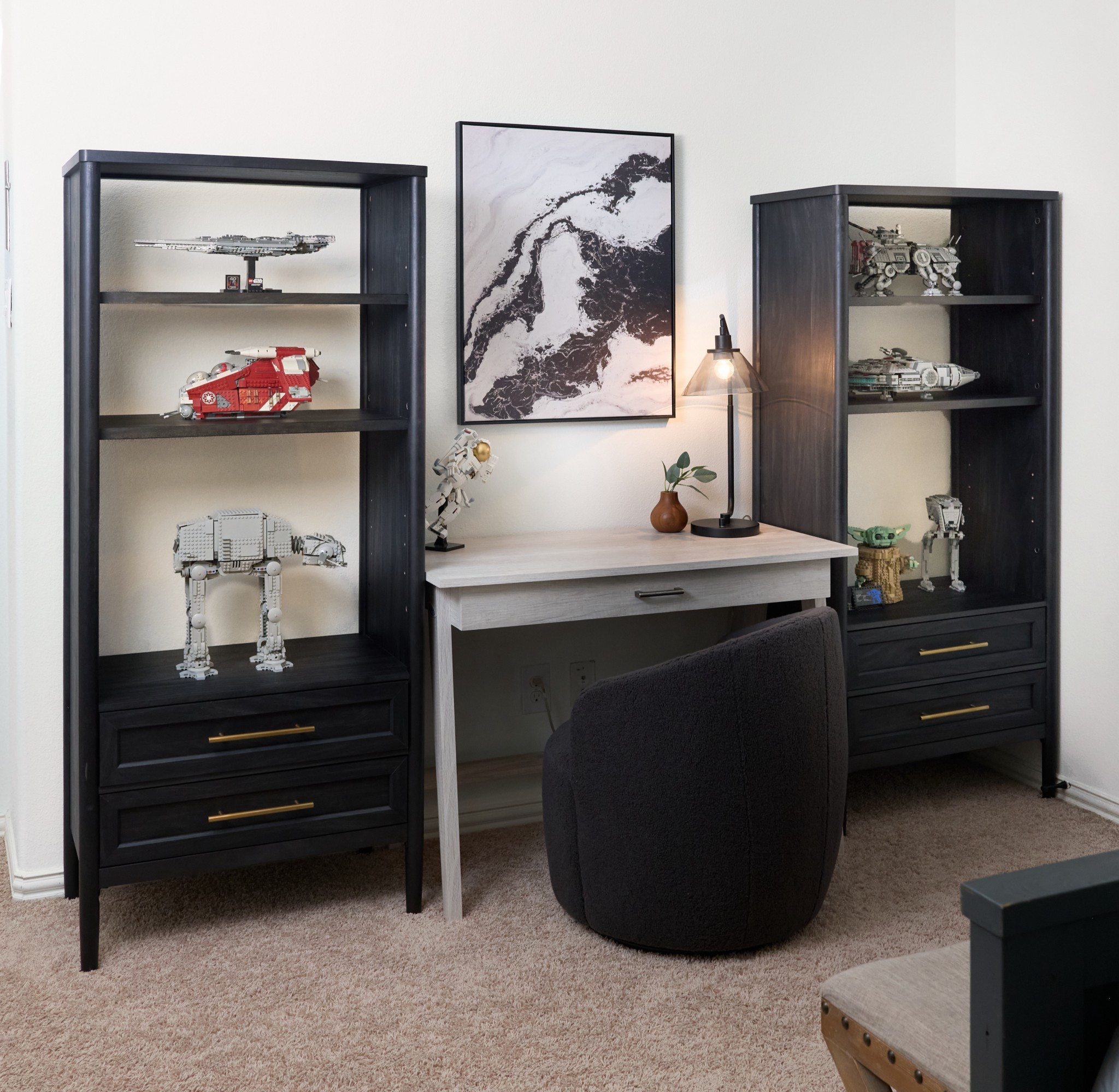 Teen  Boy Room🩶

Storage, study and chill

#LTKHome #LTKKids