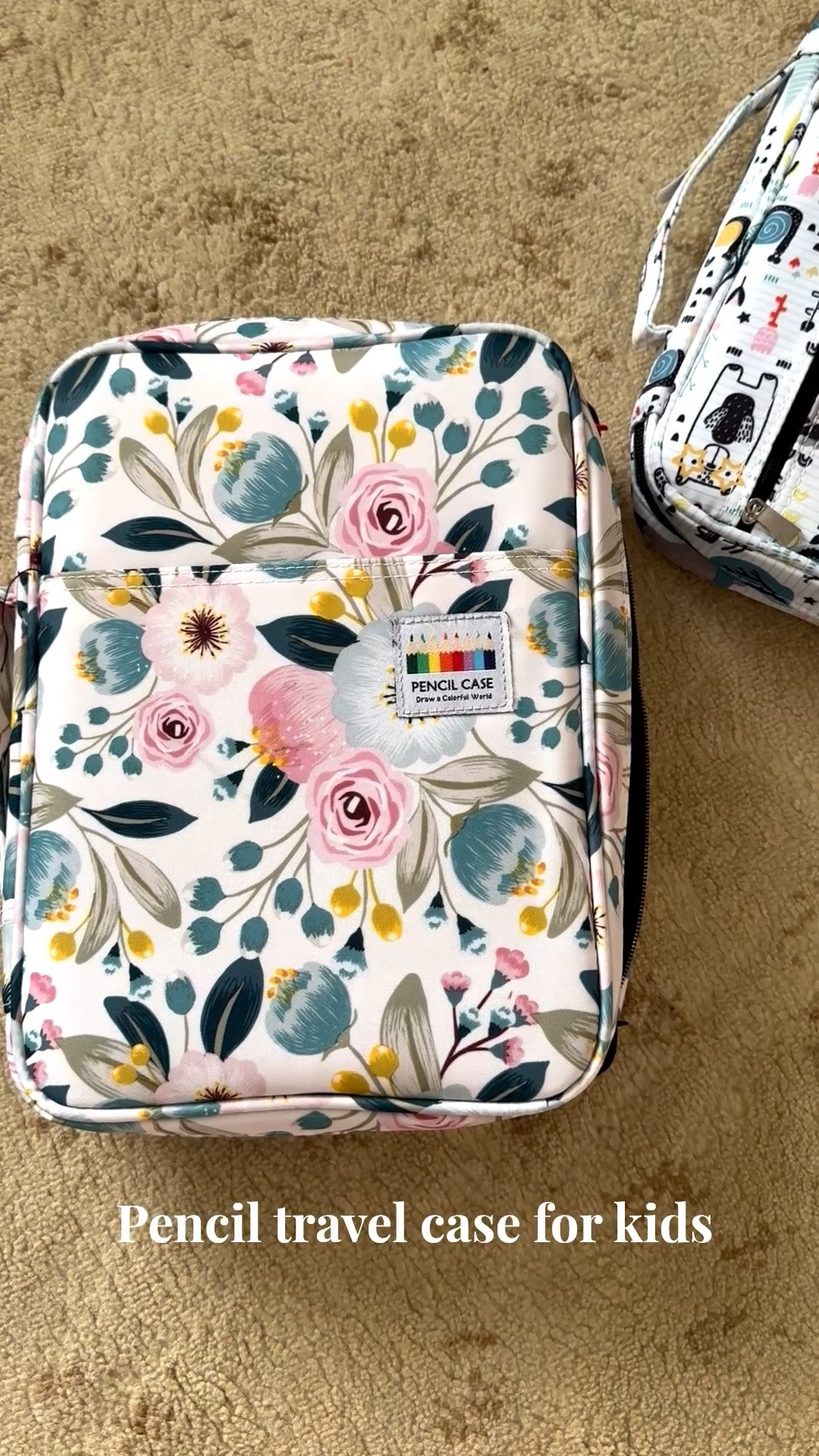 Pencil travel case for kids - helps organize colored pencils and is perfect for travel

#LTKTravel #LTKKids