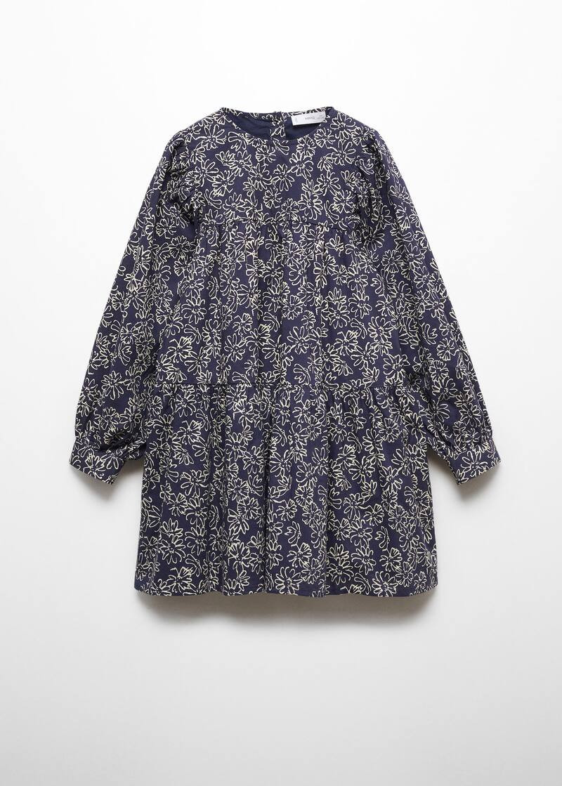 Printed cotton dress -  Teenage girl | Mango Teen USA | MANGO (US)