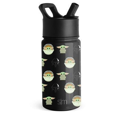 14oz Stainless Steel Summit Kids Water Bottle with Straw - Simple Modern | Target