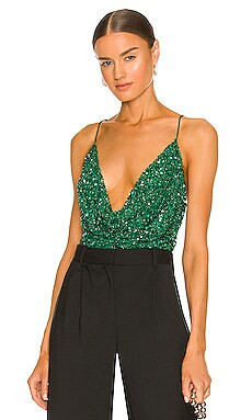 Michal Top in Emerald | Revolve Clothing (Global)