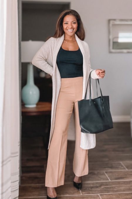 NSALE workwear inspired looks! My cardigan is so soft and it runs TTS. Under 60.00. I’m wearing a small in the slacks and also on sale too, under $50

#LTKstyletip #LTKsalealert #LTKxNSale