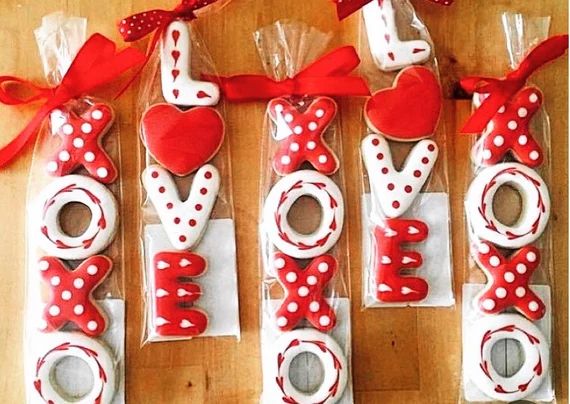 Valentines Day Mini Cookies | Etsy | Etsy (US)
