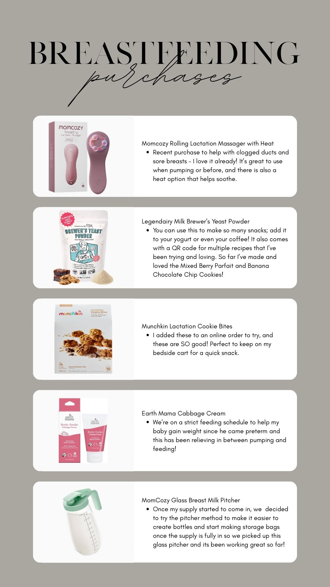 Recent breastfeeding purchases and items I’m loving 🍼

Legendairy Milk 15% off Discount Code: LAPLANSLM

#LTKBaby #LTKBump