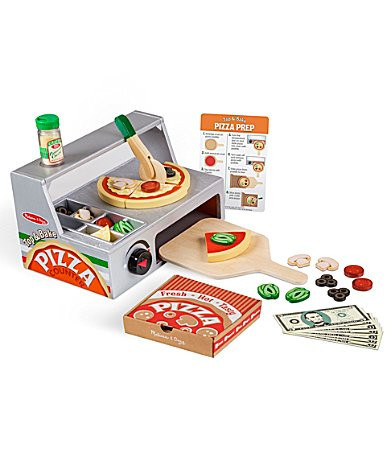 Melissa Doug Top Bake Pizza Counter Set | Dillard's