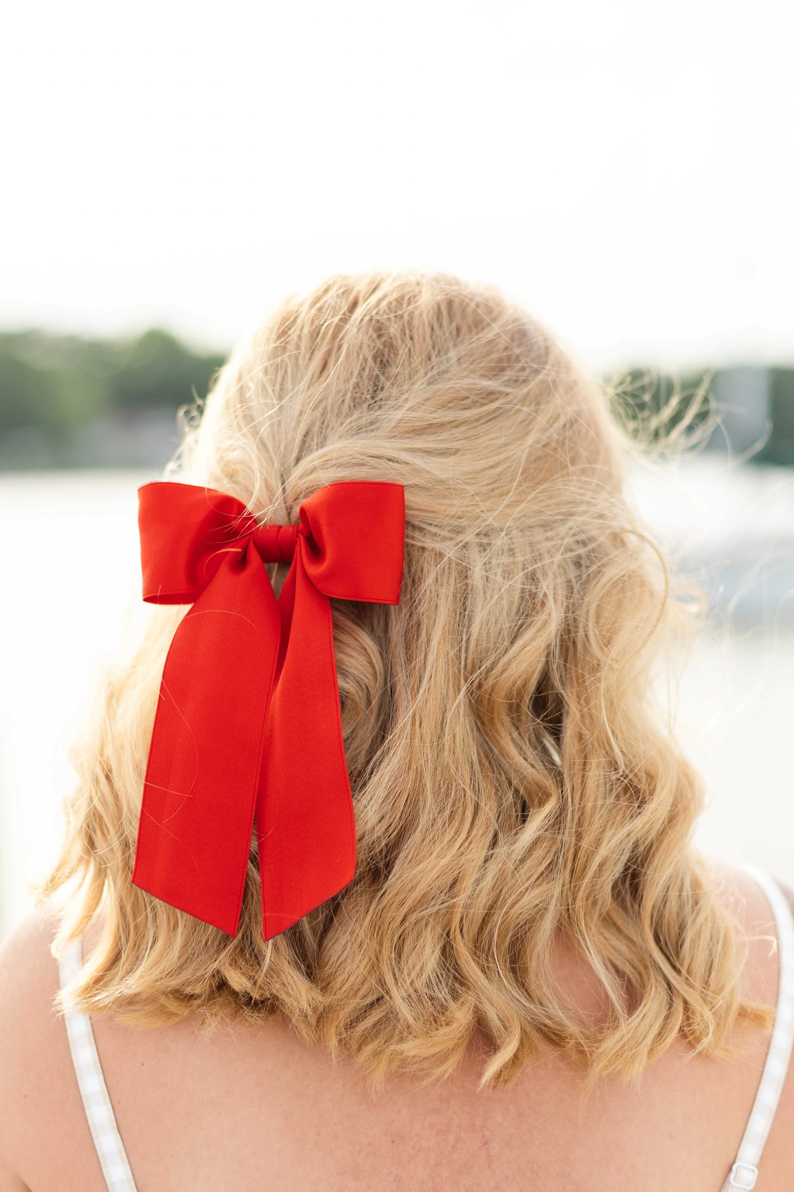 Bailee Matte Satin Bow | Grace & Grandeur Bow Company