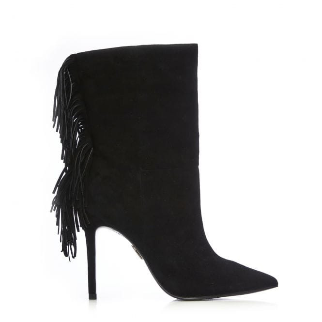 Oliivia Black Suede | Moda in Pelle UK