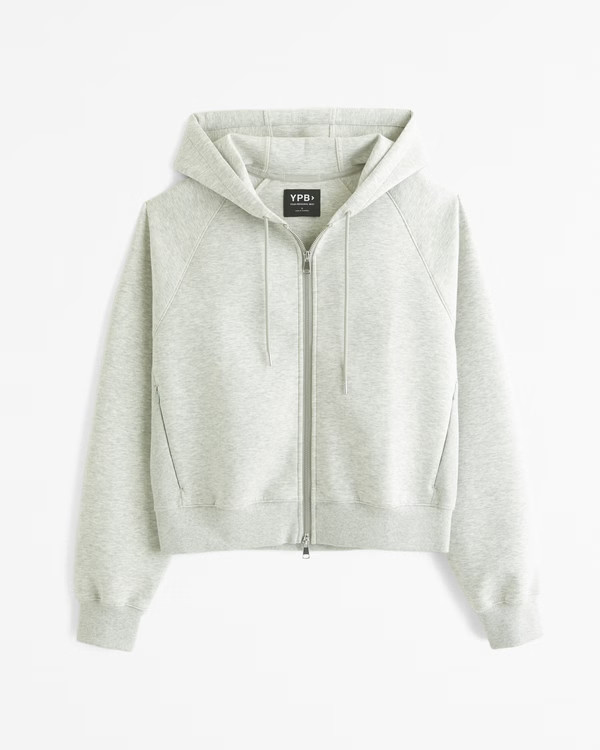 YPB neoKNIT MAX Full-Zip Hoodie | Abercrombie & Fitch (US)