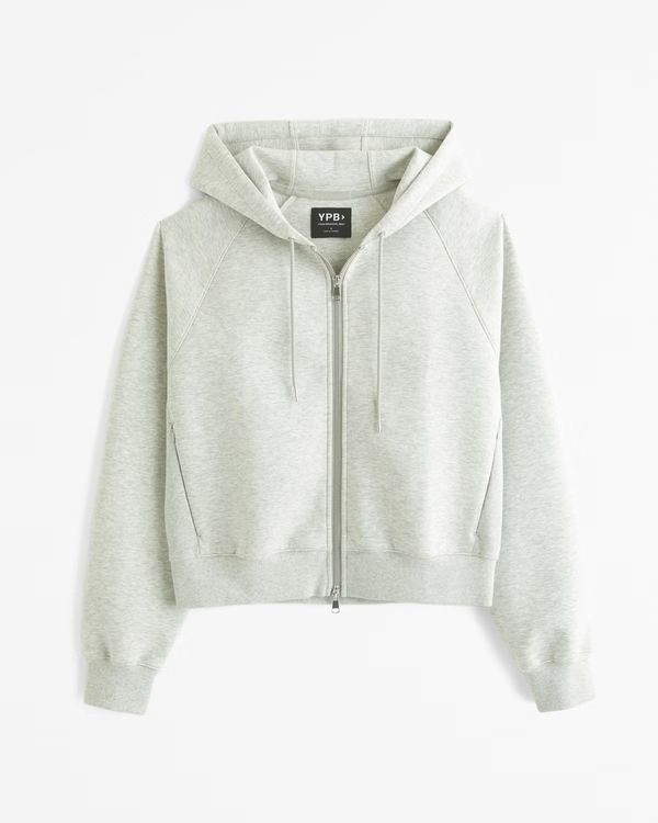 YPB neoKNIT MAX Full-Zip Hoodie | Abercrombie & Fitch (US)