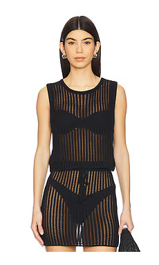 LSPACE Sander Top en Black from Revolve.com | Revolve Clothing (Global)