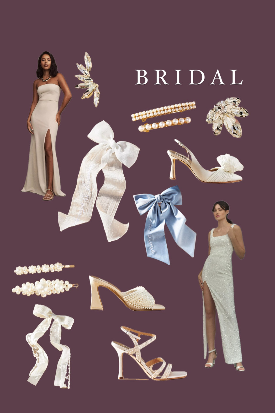 bridal dresses
bridal accessories



#LTKStyleTip #LTKShoeCrush #LTKWedding