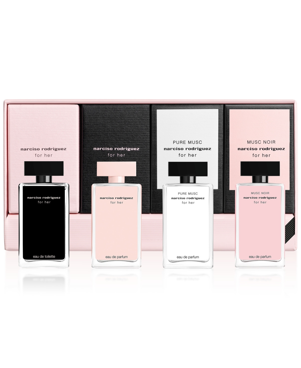 Narciso Rodriguez 4-Pc. For Her Collection Mini Fragrance Gift Set | Macy's