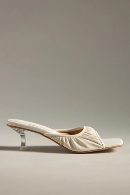 Reike Nen Shirring Mule Heels | Anthropologie (US)