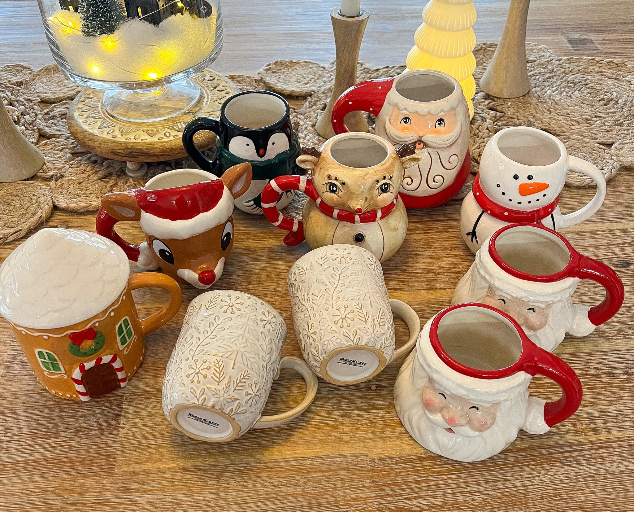Holiday / Christmas mugs / Christmas decor!

Hot chocolate bar / Santa mug / snowman mug / gingerbread house mug 

#LTKHoliday #LTKGiftGuide #LTKSeasonal