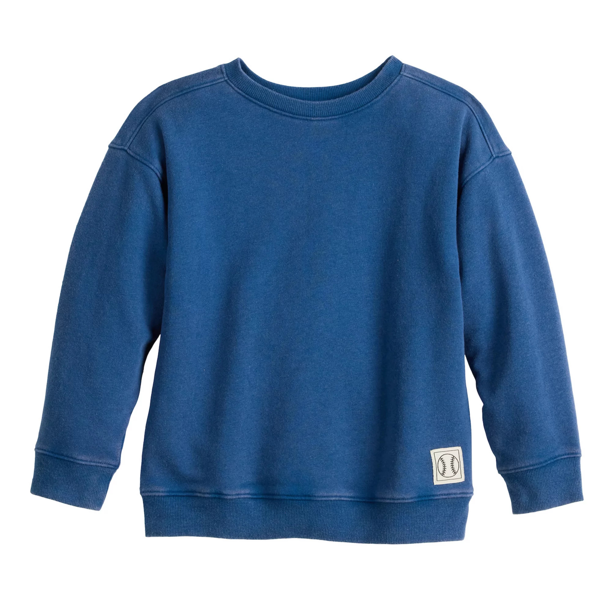 Baby & Toddler Boy Jumping Beans® Oversized French Terry Crewneck Sweatshirt | Kohl's
