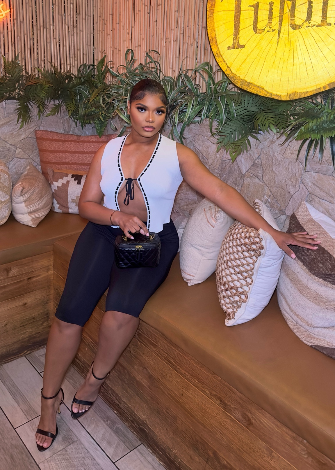 GNO or Brunch Look. I kept it trendy with the capri + heel combo.
Top: (not tagged but found at Pink Clove)
Everything else will be linked 🫶🏽

#LTKSpringSale #LTKFindsUnder100 #LTKStyleTip