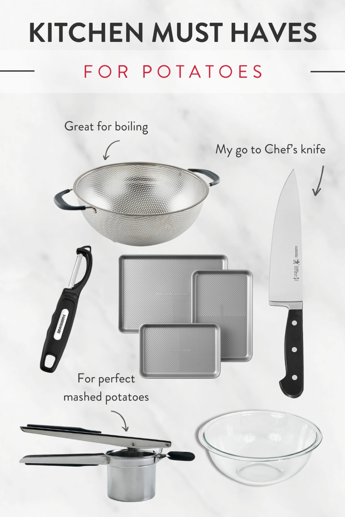 All the tools I use when I cook with potatoes!  🥔 

#LTKhome #LTKSeasonal #LTKfindsunder100