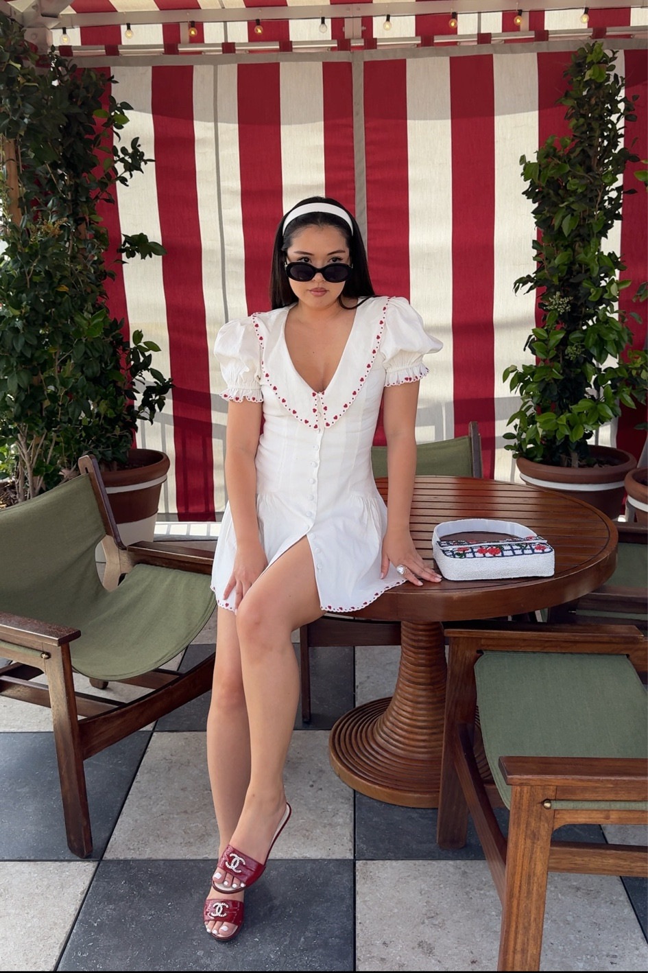 Dress runs TTS (got XS) #peterpancollar #summerdress #coquette 

#LTKStyleTip