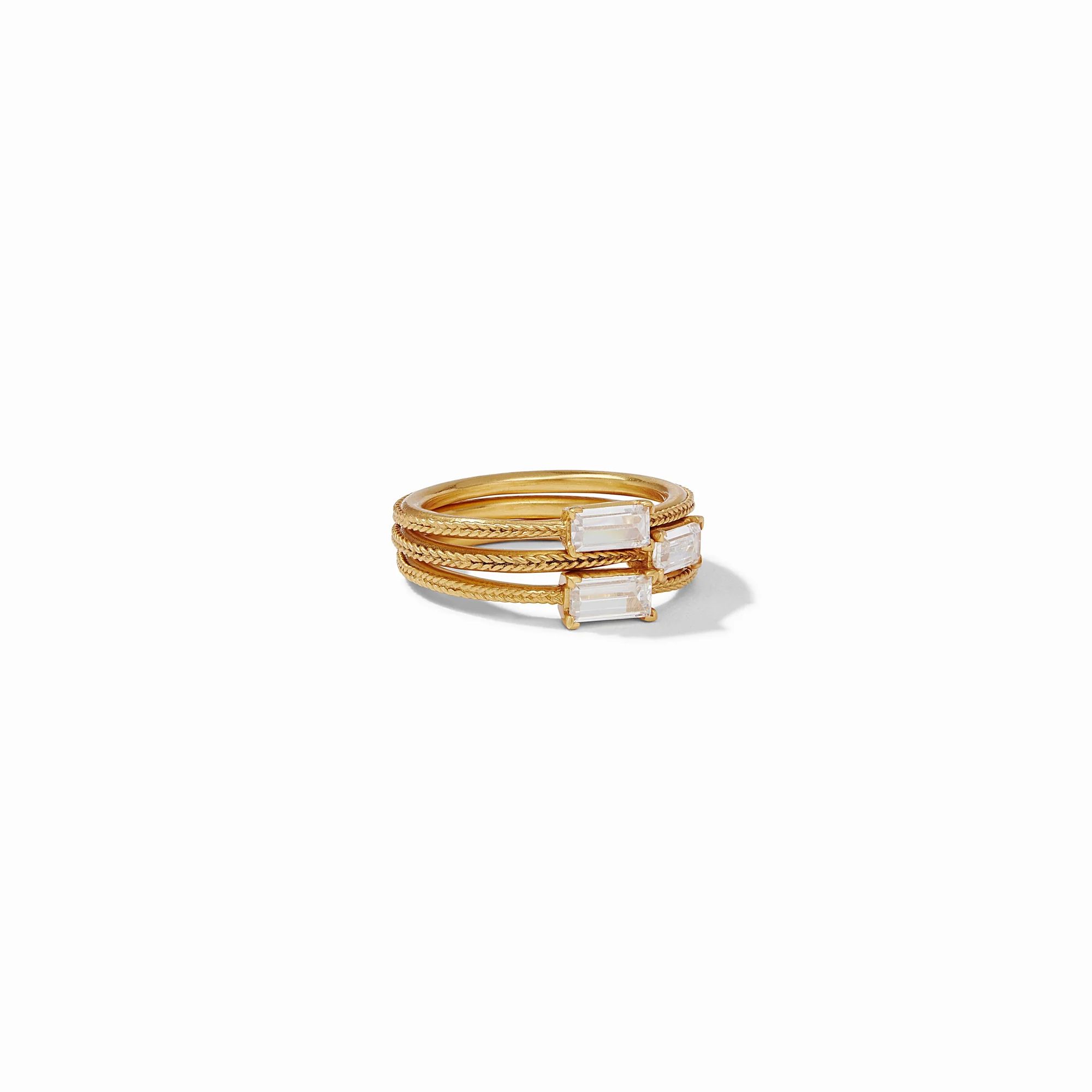 Windsor Gold Trio Ring Set | Julie Vos | Julie Vos