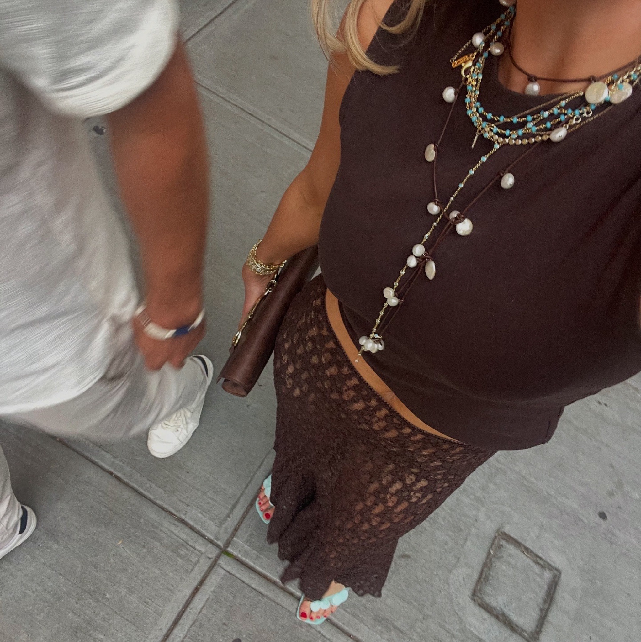 A NYC moment !!! 🤎🤎🤎🤎 linking similar items (skirt and top) as mine seem to be sold out 

#LTKFindsUnder100 #LTKStyleTip #LTKFindsUnder50