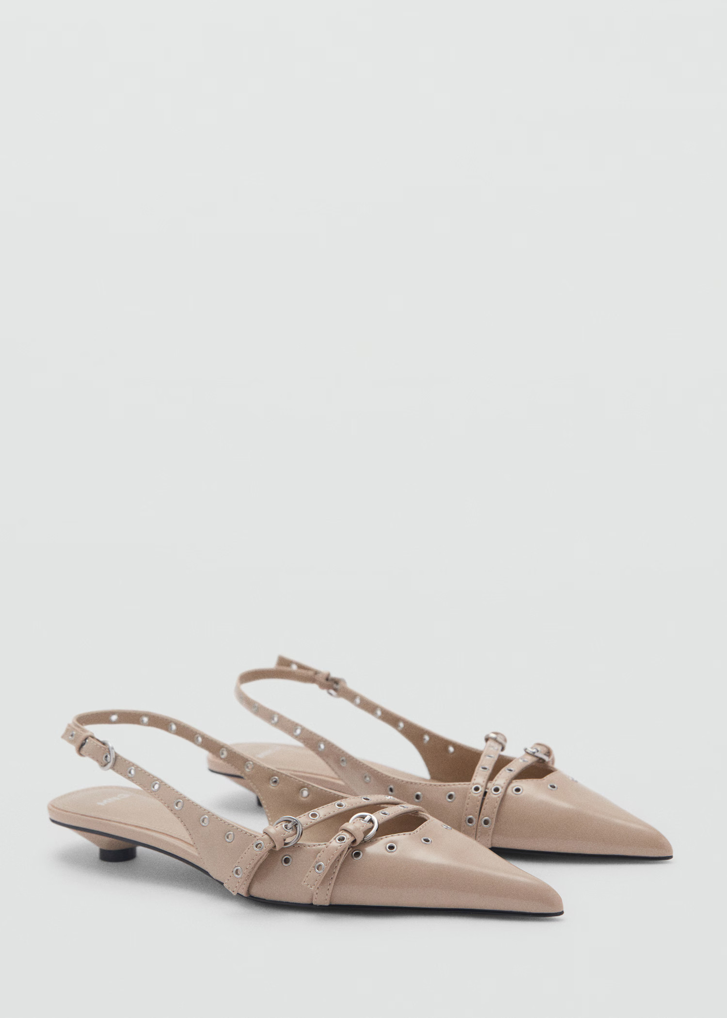 Die-cut kitten shoes - Women | MANGO USA | Mango (US/MX/AU)