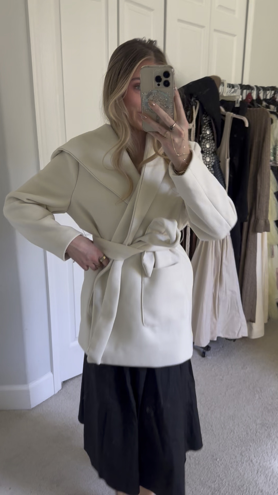 Forever 21 Haul! I wear size 25, XS, 5’4! The cutest valentine day outfit inspo, Valentine’s Day. A knit wrap coat featuring wide lapels, a hooded construction, long sleeves, belt loops with removable self-tie sash belt, dual patch front pockets, and longline hem

#LTKSaleAlert #LTKWatchNow #LTKSeasonal