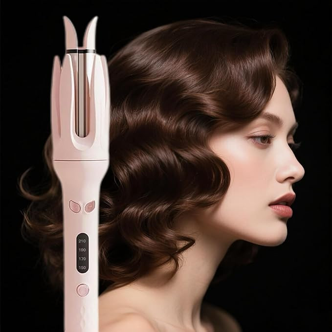 Automatic Hair Curler, Automatic Curling Iron Hair Waver with 4 Temperature&15s Timer，Automatic... | Amazon (US)