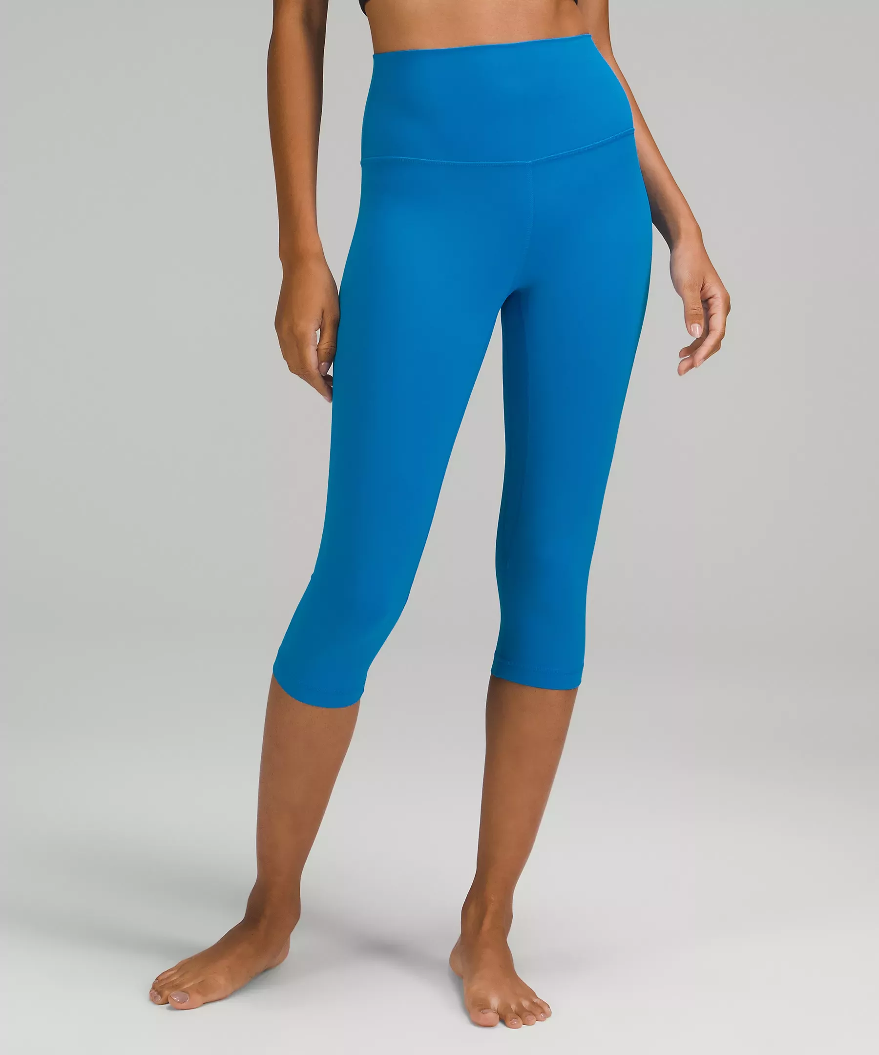 Lululemon Align HR Crop 17” Nulu Size 4 Tidewater Teal TIDT 77043