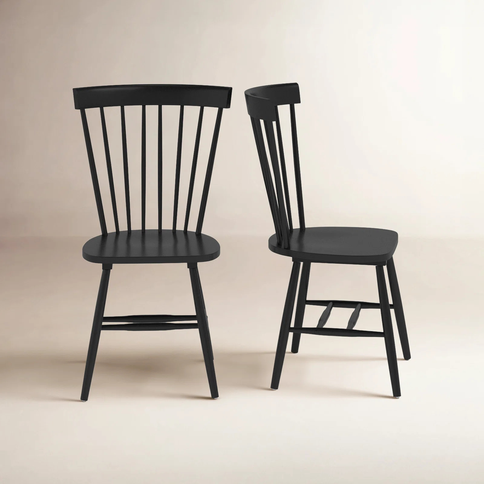 Matanna Solid Wood Windsor Back Side Chair (Set of 2) | Birch Lane