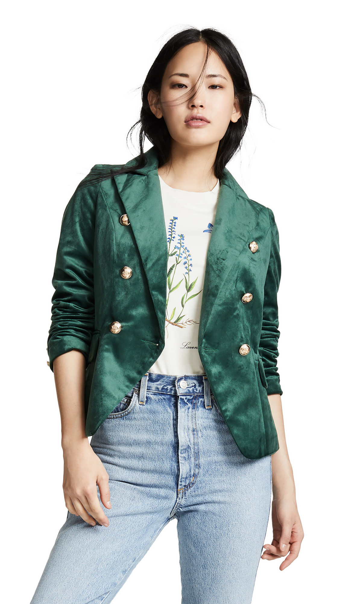 Lioness Velvet Palermo Blazer | Shopbop