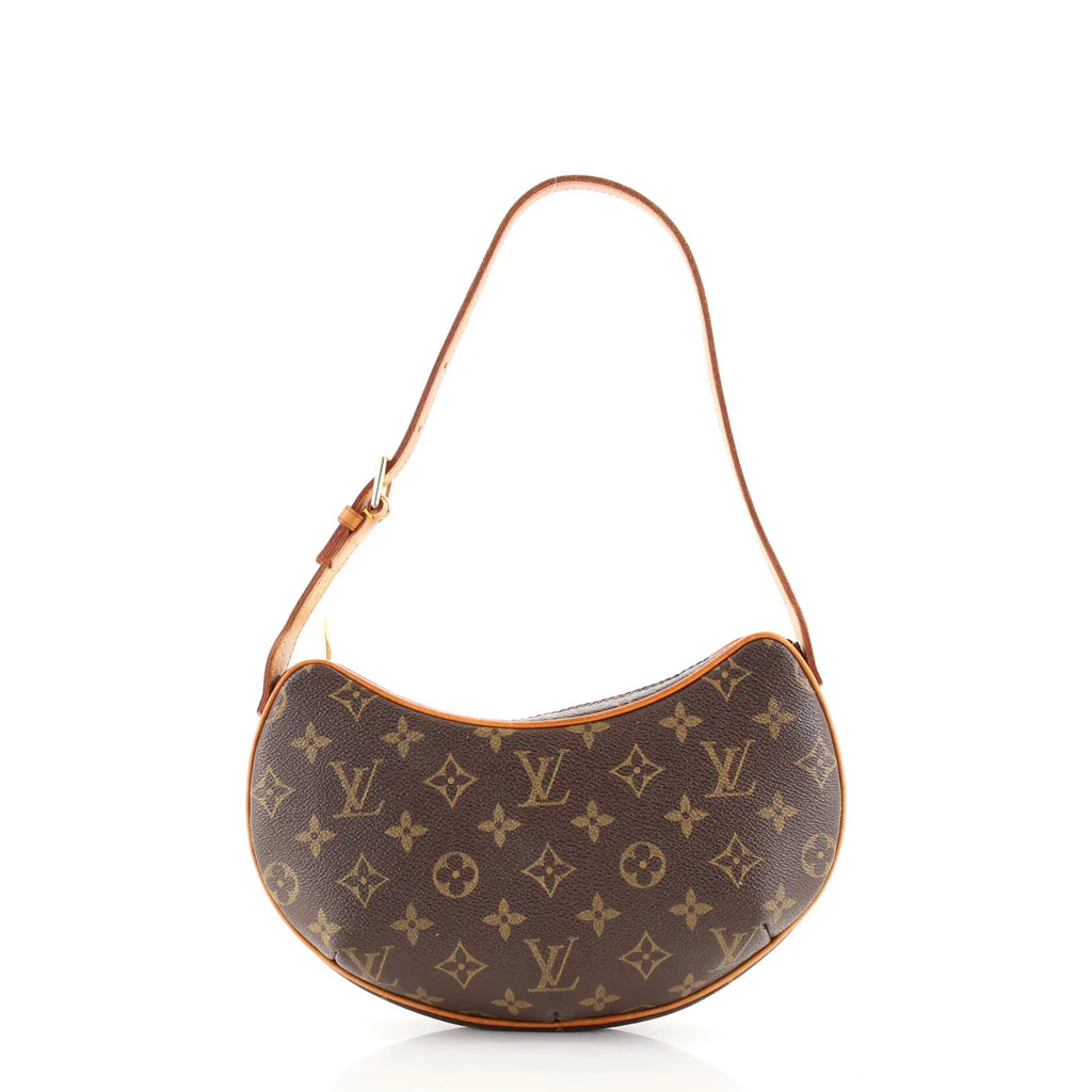 Croissant Handbag Monogram Canvas PM | Rebag