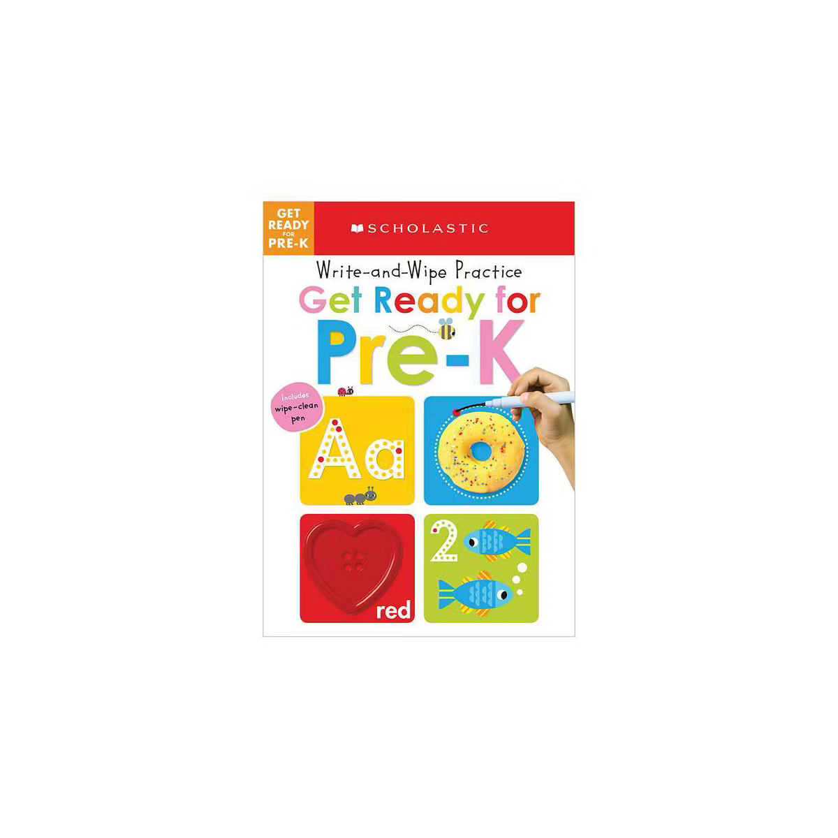 Write and Wipe Practice : Get Ready for Pre-K - (Paperback) - by Scholastic Inc. & Scholastic Ear... | Target