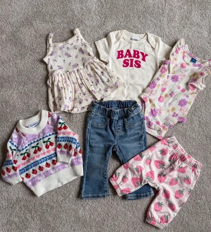 Spring baby girl clothes from old navy 💕

#LTKBaby #LTKmomlife #LTKSeasonal
