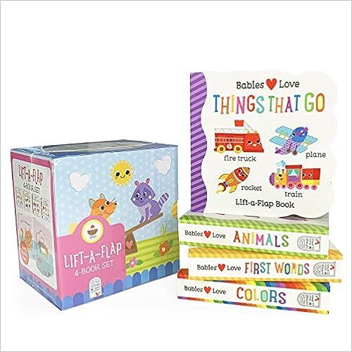 4 Pack Babies Love Learning Lift-a-Flap Boxed Set: First Words, Animals, Colors, and Things That ... | Amazon (US)