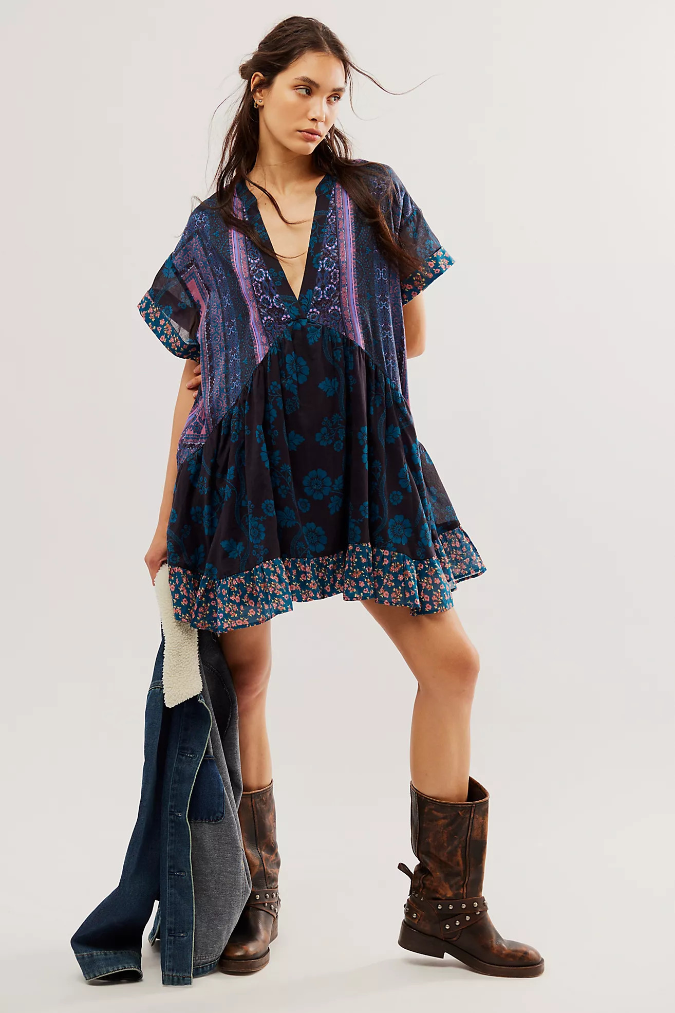 Printed Agnes Dress | Free People (Global - UK&FR Excluded)