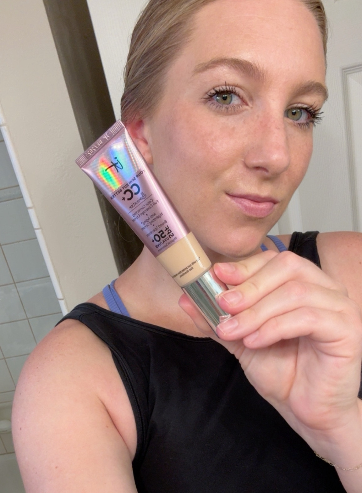 So I’ve been a big It Cosmetics CC cream fan for sometime. It has been my go to for when I want lighter coverage and mostly what I use for my “everyday” makeup. Recently though I went to get my normal one and they were out, so i opted to try their illumination option and let me just say… I have been impressed. I feel like it gives such a dewy glow! It may be my new go to! I wear the color light 🫶🏻

Makeup / new makeup / no makeup look / beauty finds / makeup finds / everyday makeup / it cosmetics / ulta 

#LTKFindsUnder50 #LTKBeauty
