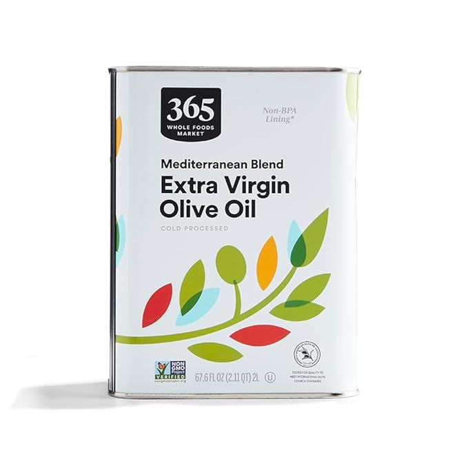 365 by Whole Foods Market, Mediterranean Blend Extra Virgin Olive Oil, 67.6 Fl Oz | Amazon (US)