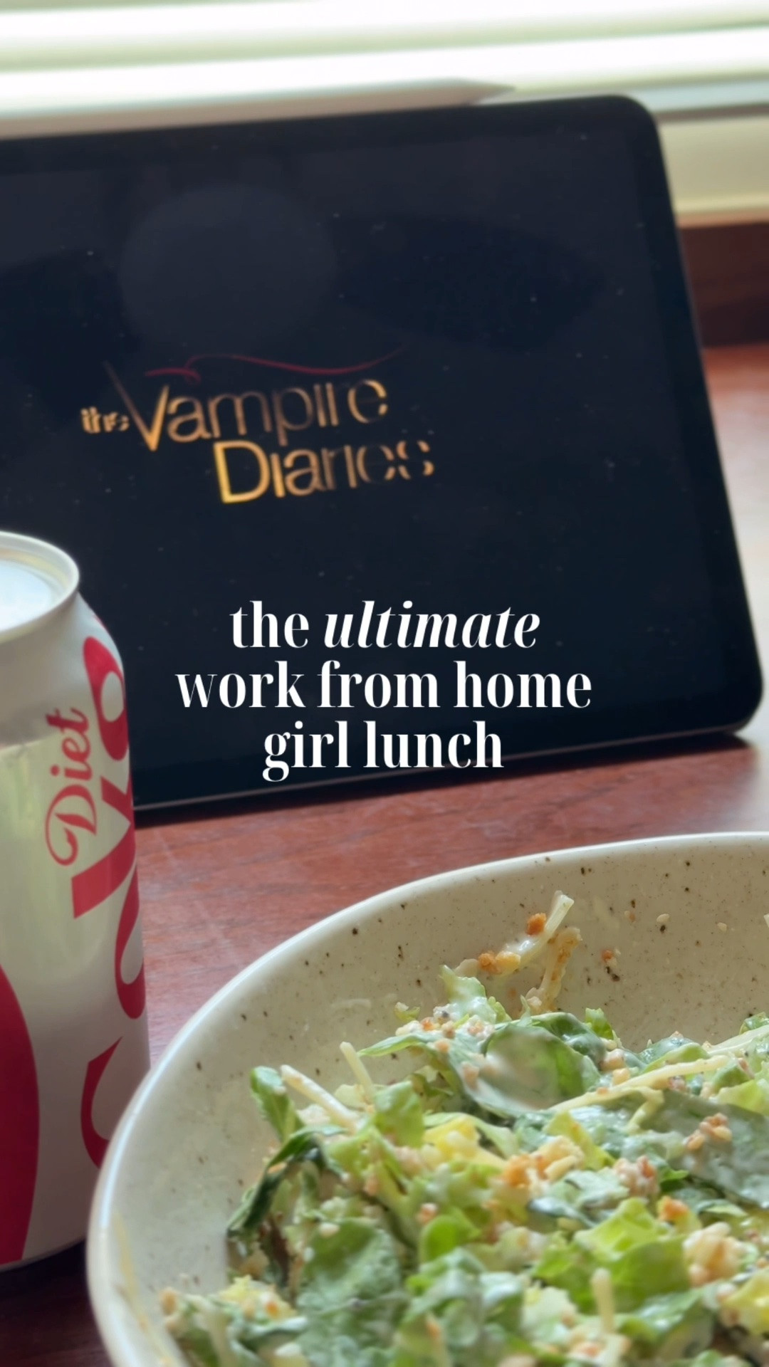 My version of a cozy work-from-home lunch.

If you’ve ever wondered what my midday reset looks like, it’s usually something simple like a Caesar salad, a Diet Coke, and a comfort show playing in the background.

I’ve linked a few of the everyday items I use to recreate this little routine.

#LTKdayinmylife #LTKselfcare #LTKHome