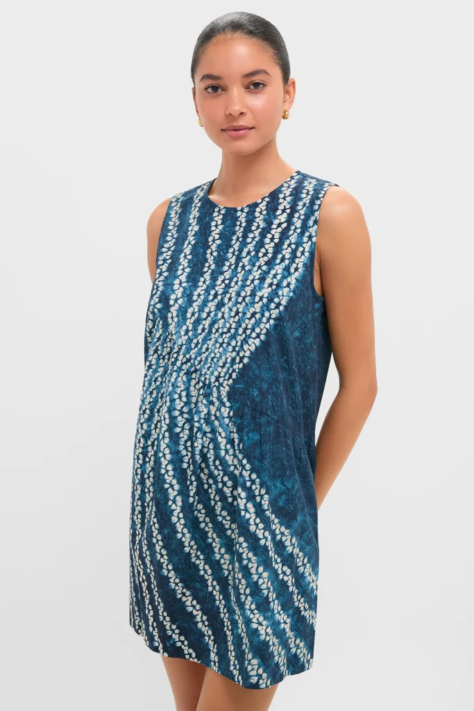 Indigo Mariner's Knot Clements Dress | Tuckernuck (US)