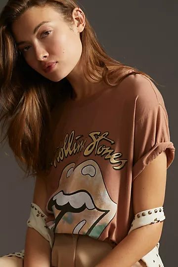 Letluv Rolling Stones Graphic Tee | Anthropologie (US)