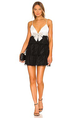 Cairo Mini Dress in Black | Revolve Clothing (Global)