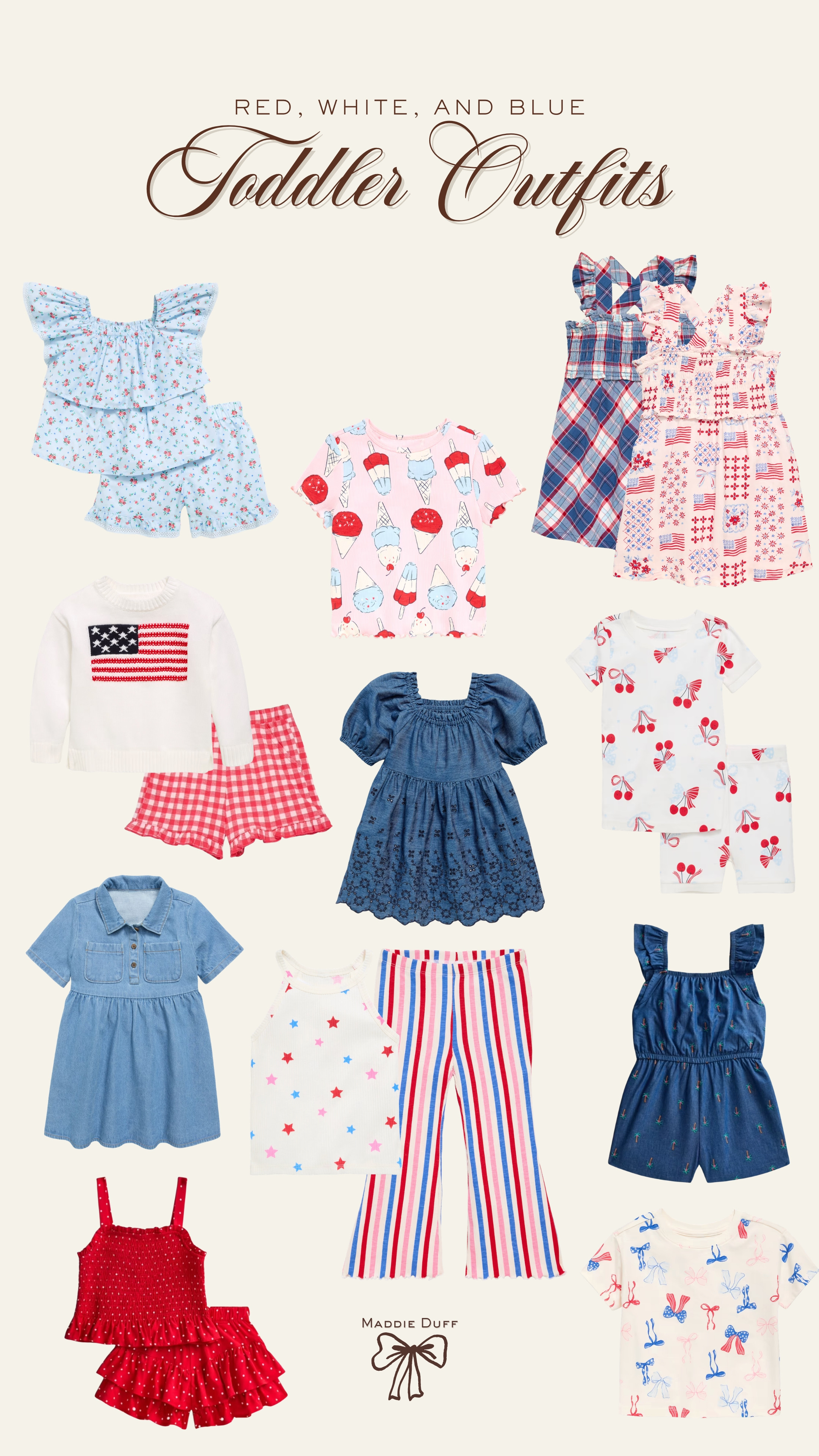 Rounding up all the affordable red, white and blue toddler outfits for 4th of july!

toddler outfits, summer outfits for kids, red white and blue kids outfits 

 #LTKSeasonal #LTKKids