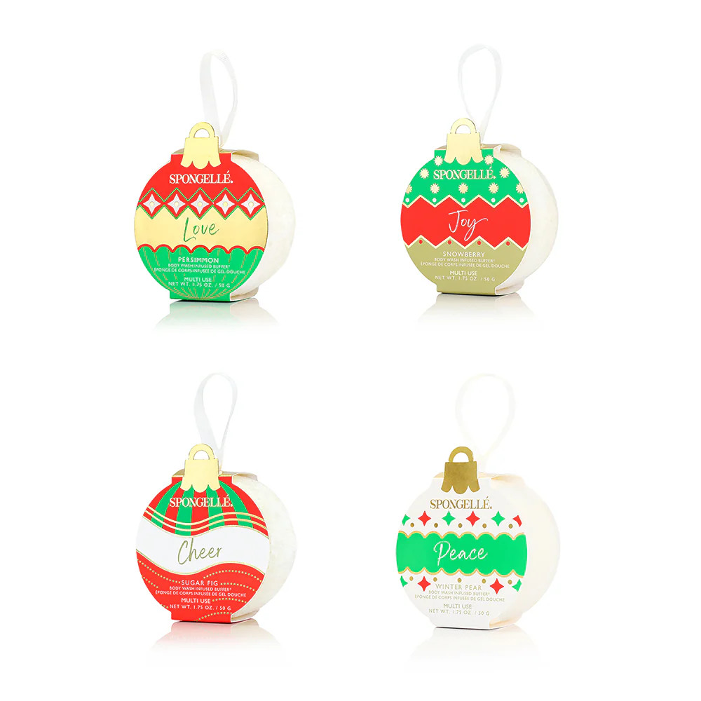 Holiday Ornament Multi-Use Assorted Pack | Spongelle