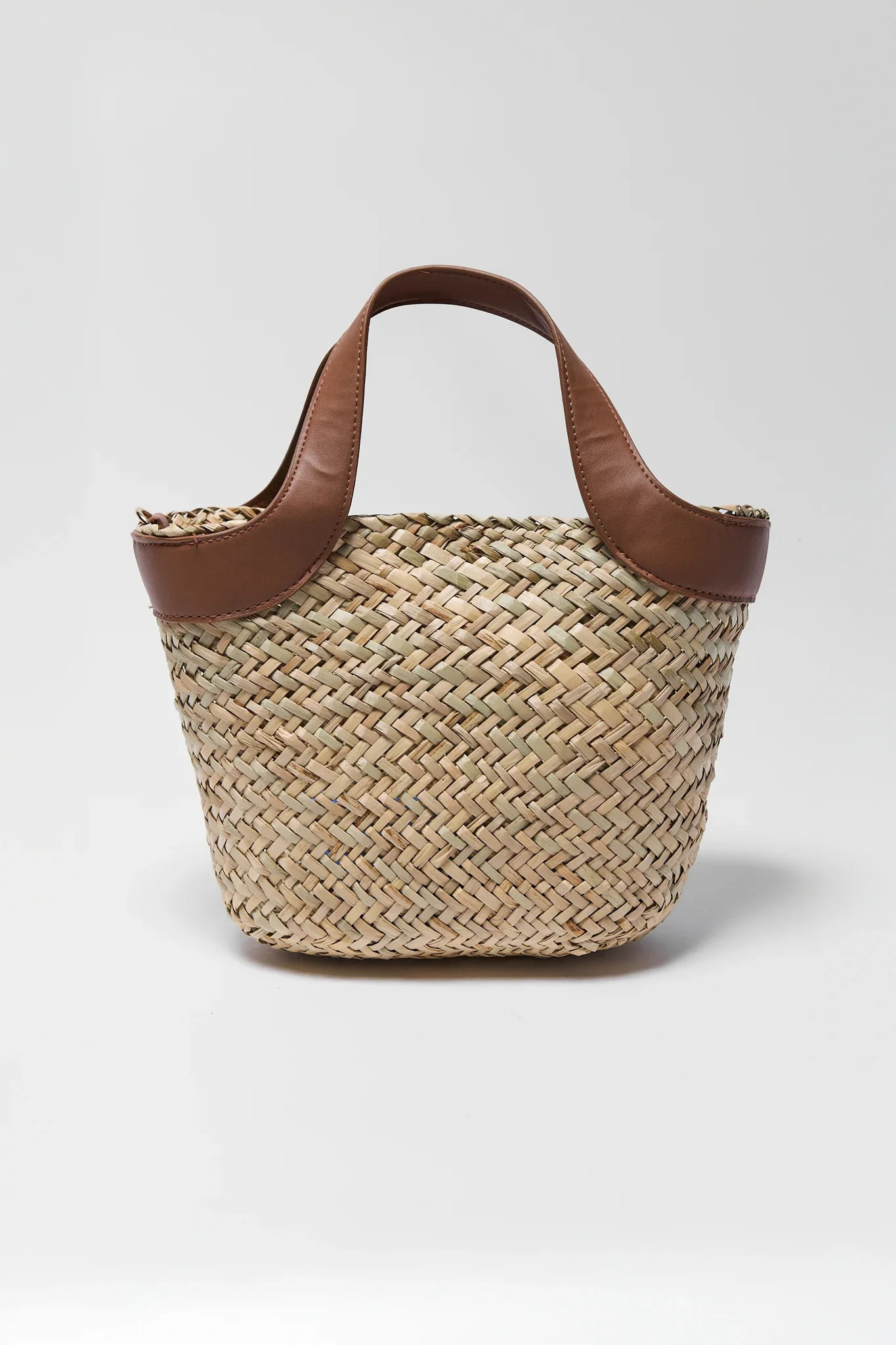 Tan Woven Raffia Tote | Avara