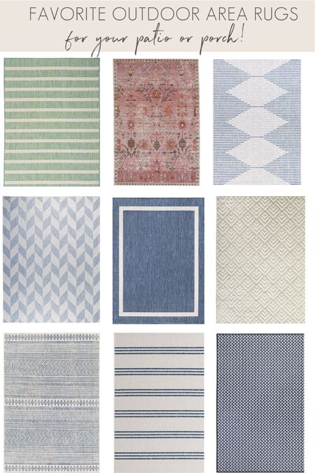 Snag the perfect outdoor area rug at up to 50% off with fast shipping during @Wayfair’s BIG Outdoor Sale! A rug will help define your outdoor space and add color and pattern to give it a more upscale look! #wayfair #wayfairpartner

Outdoor living, patio decor, porch decor, outdoor rug, blue outdoor rug, striped outdoor rug

#LTKhome #LTKsalealert #LTKfindsunder100